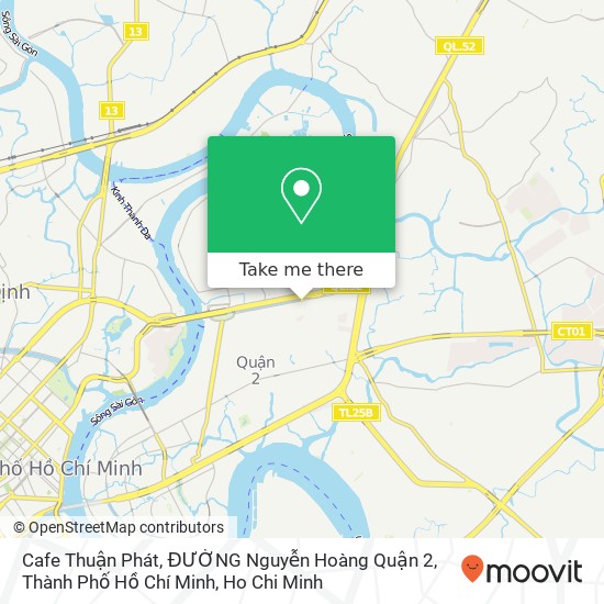 Cafe Thuận Phát, ĐƯỜNG Nguyễn Hoàng Quận 2, Thành Phố Hồ Chí Minh map