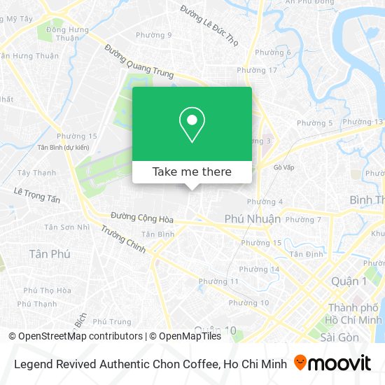 Legend Revived Authentic Chon Coffee map