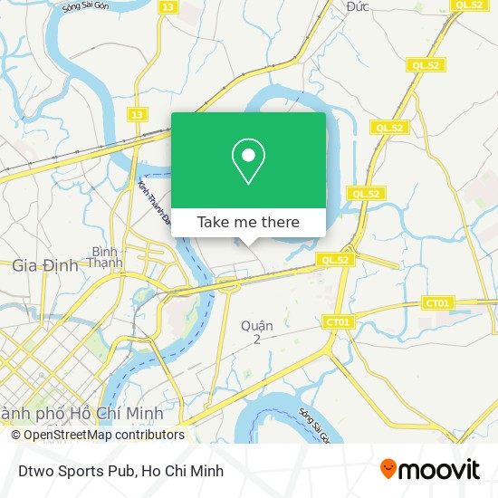 Dtwo Sports Pub map