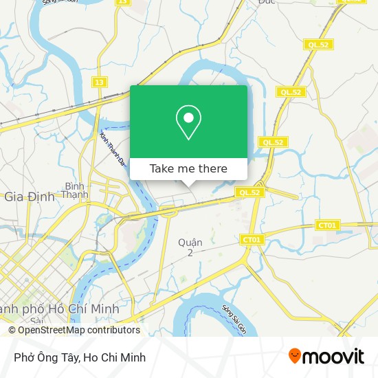 Phở Ông Tây map