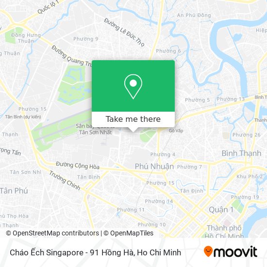 Cháo Ếch Singapore - 91 Hồng Hà map