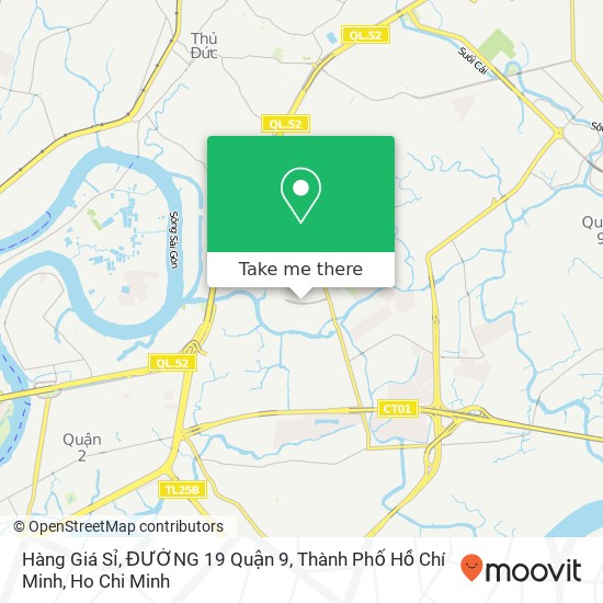 Hàng Giá Sỉ, ĐƯỜNG 19 Quận 9, Thành Phố Hồ Chí Minh map