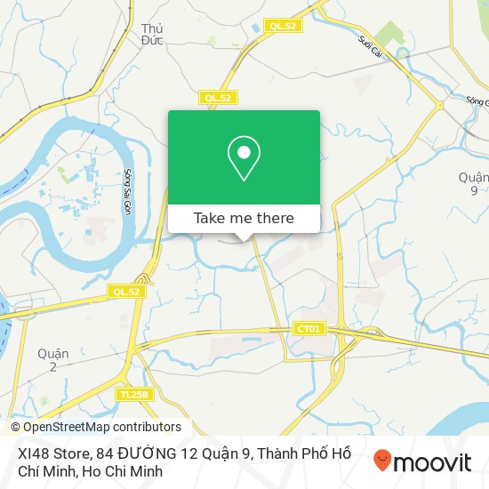 XI48 Store, 84 ĐƯỜNG 12 Quận 9, Thành Phố Hồ Chí Minh map