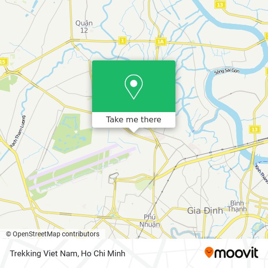 Trekking Viet Nam map