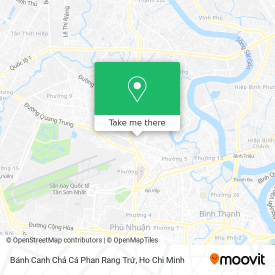 Bánh Canh Chả Cá Phan Rang Trứ map