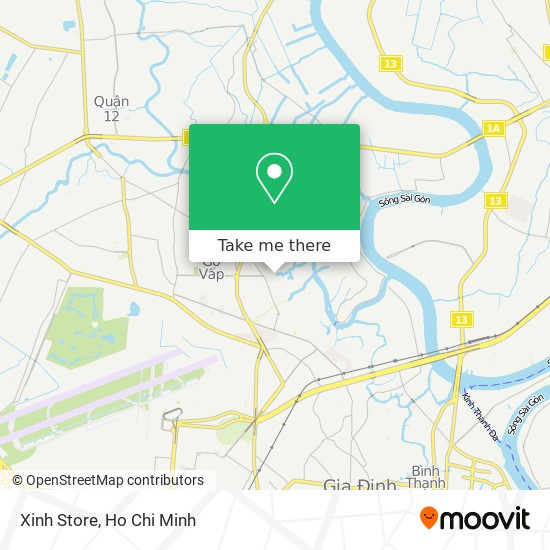 Xinh Store map