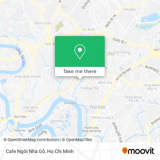 Cafe Ngôi Nhà Gỗ map
