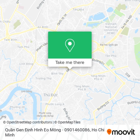 Quần Gen Định Hình Eo Mông - 0901460086 map