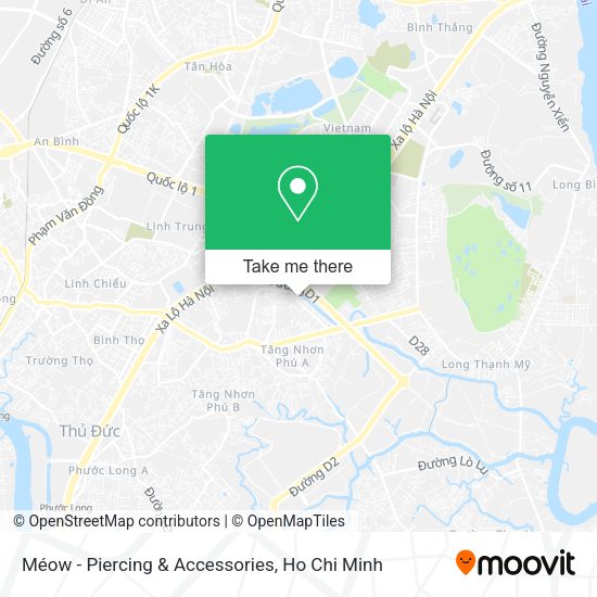 Méow - Piercing & Accessories map