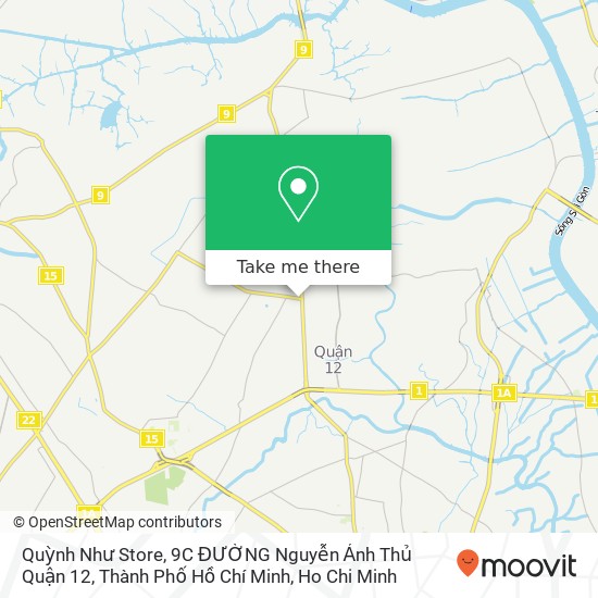 Quỳnh Như Store, 9C ĐƯỜNG Nguyễn Ảnh Thủ Quận 12, Thành Phố Hồ Chí Minh map