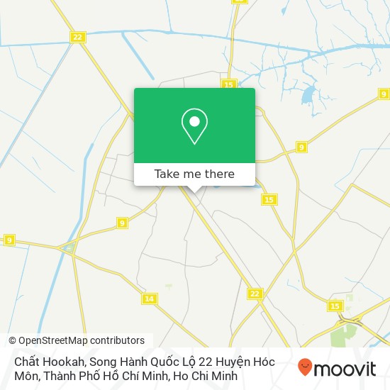 Chất Hookah, Song Hành Quốc Lộ 22 Huyện Hóc Môn, Thành Phố Hồ Chí Minh map