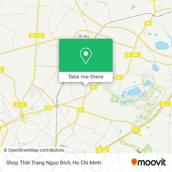 Shop Thời Trang Ngọc Bích map