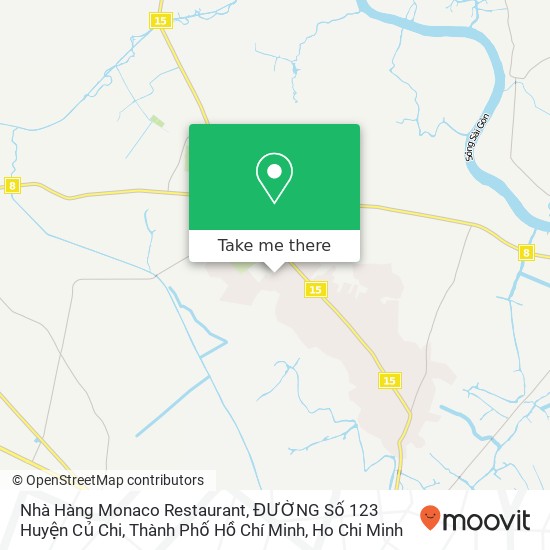 Nhà Hàng Monaco Restaurant, ĐƯỜNG Số 123 Huyện Củ Chi, Thành Phố Hồ Chí Minh map