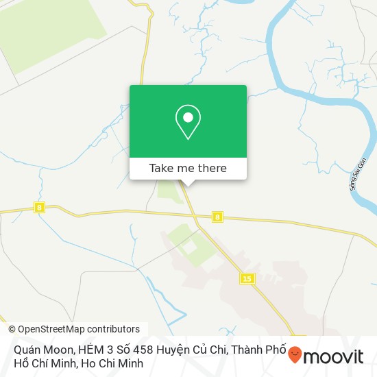 Quán Moon, HẺM 3 Số 458 Huyện Củ Chi, Thành Phố Hồ Chí Minh map