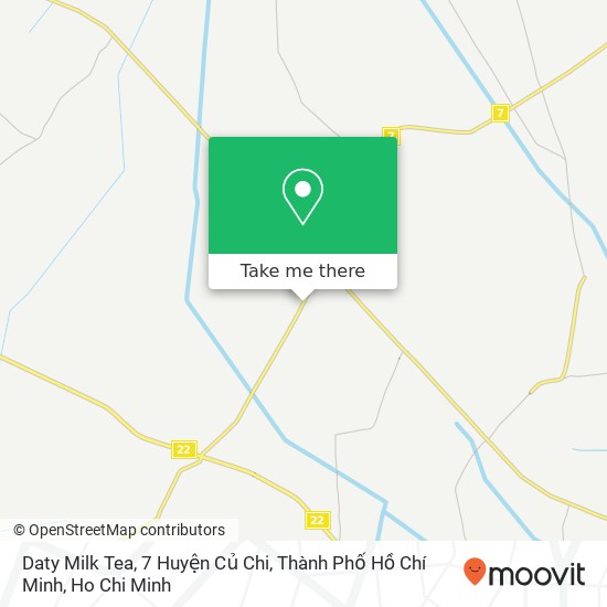 Daty Milk Tea, 7 Huyện Củ Chi, Thành Phố Hồ Chí Minh map