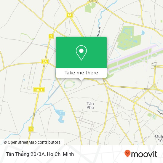 Tân Thắng 20/3A map