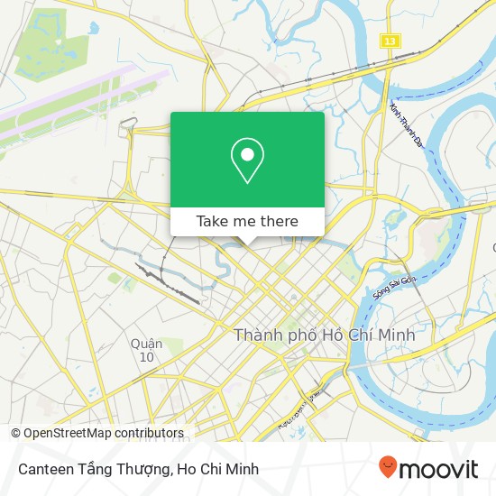 Canteen Tầng Thượng map