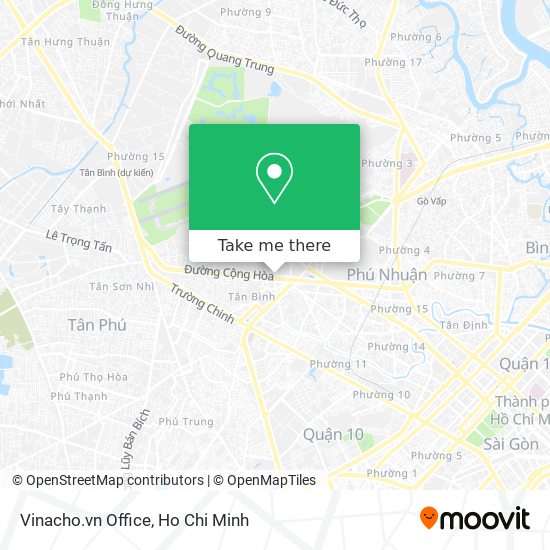 Vinacho.vn Office map