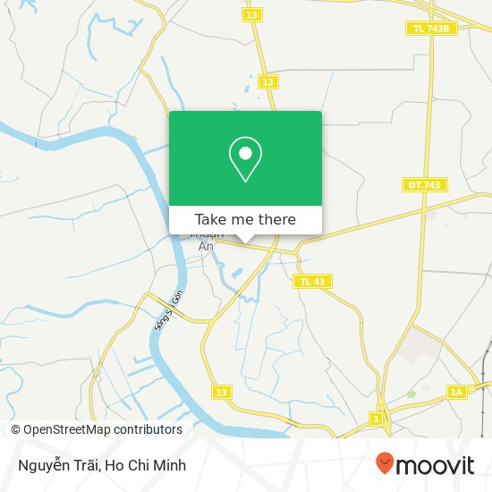 Nguyễn Trãi map