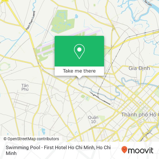 Swimming Pool - First Hotel Ho Chi Minh map