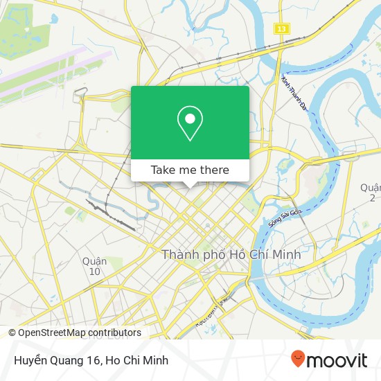 Huyền Quang 16 map