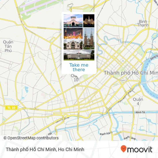 Thành phố Hồ Chí Minh map