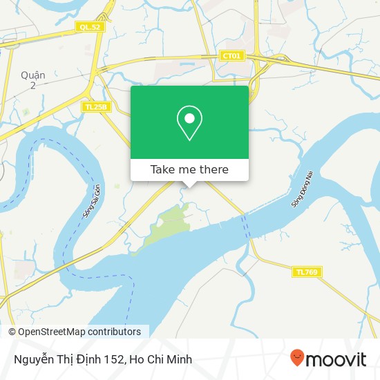Nguyễn Thị Định 152 map