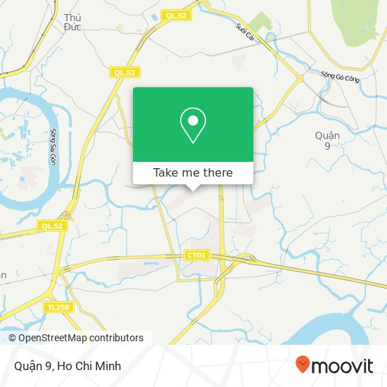 Quận 9 map