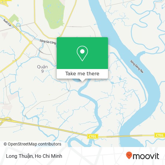 Long Thuận map