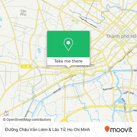 Đường Châu Văn Liêm & Lão Tử map