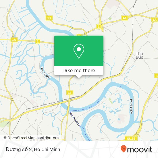 Đường số 2 map