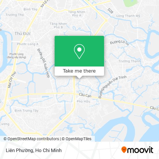 Liên Phường map