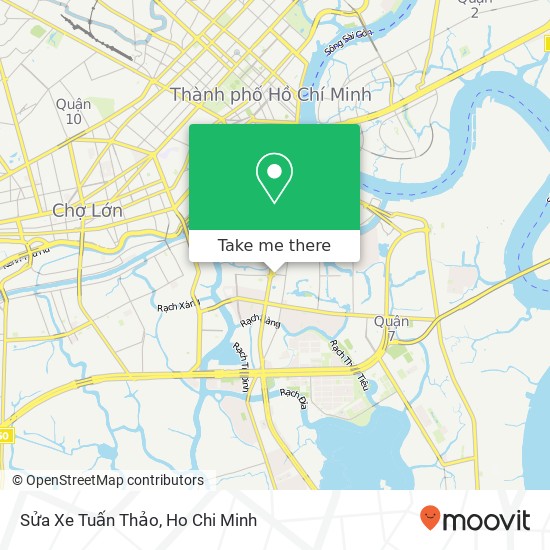 Sửa Xe Tuấn Thảo map