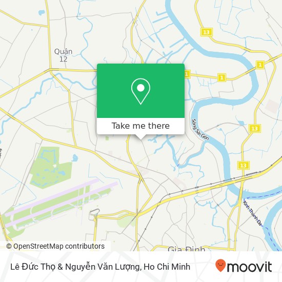 Lê Đức Thọ & Nguyễn Văn Lượng map