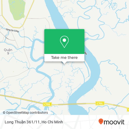 Long Thuận 361/11 map