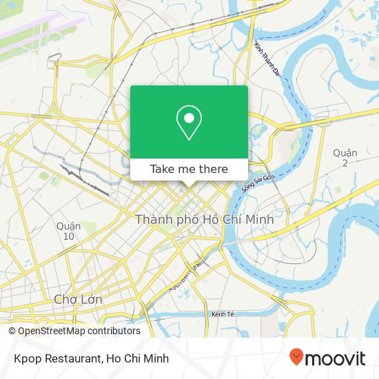 Kpop Restaurant map