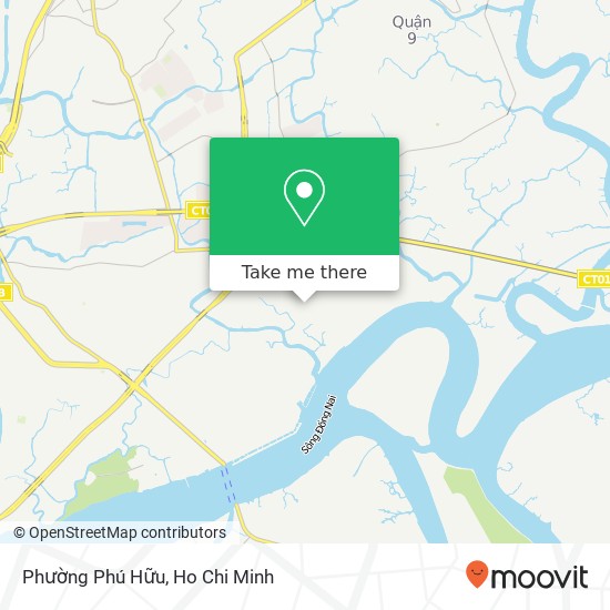 Phường Phú Hữu map