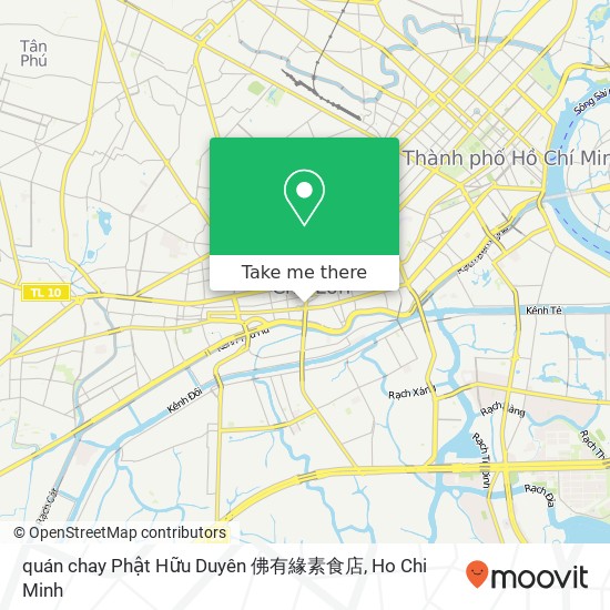 quán chay Phật Hữu Duyên 佛有緣素食店 map