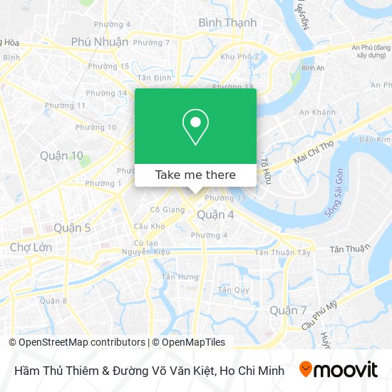 Hầm Thủ Thiêm & Đường Võ Văn Kiệt map