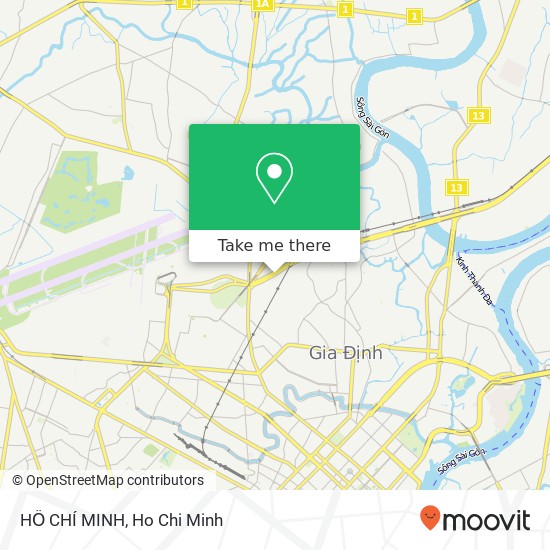 HỒ CHÍ MINH map