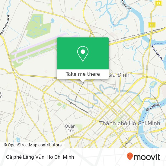 Cà phê Làng Văn map