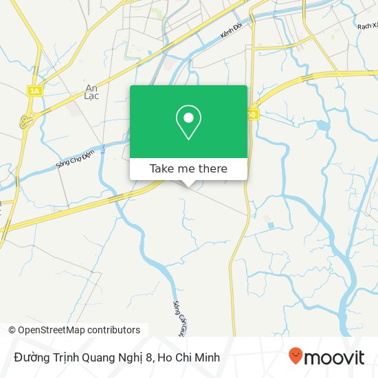 Đường Trịnh Quang Nghị 8 map