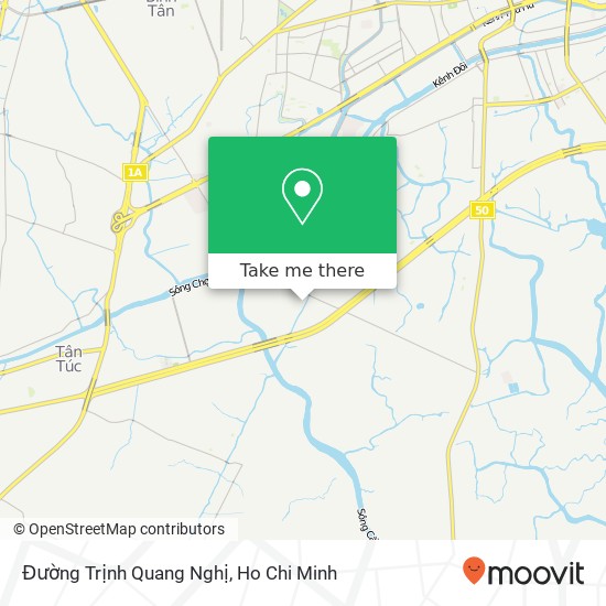 Đường Trịnh Quang Nghị map