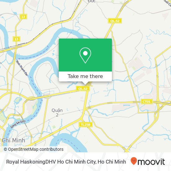 Royal HaskoningDHV Ho Chi Minh City map
