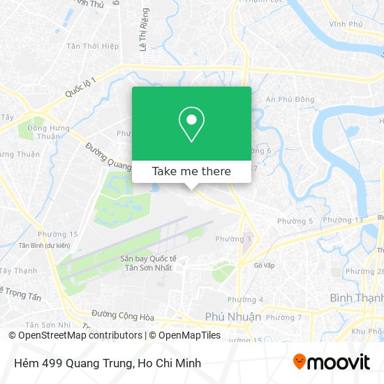 Hẻm 499 Quang Trung map