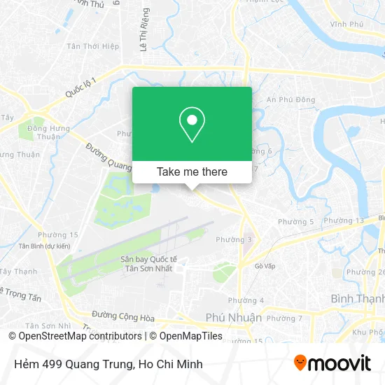 Hẻm 499 Quang Trung map