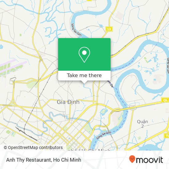 Anh Thy Restaurant map