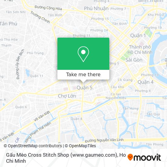 Gấu Mèo Cross Stitch Shop (www.gaumeo.com) map