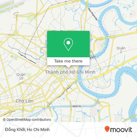 Đồng Khởi map