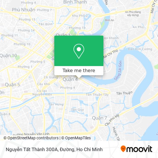 Nguyễn Tất Thành 300A, Đường map